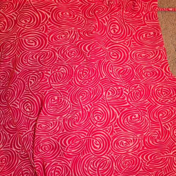 Betsey Johnson Red Rose Print Ruffle Babydoll Nightgown - Sheer Lingerie Dress S - Picture 3 of 8